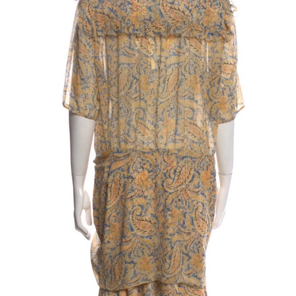 NEW Veronica Beard Dakota Paisley Silk Mini Dress - Picture 5 of 7